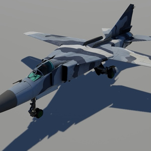 [Sacc1.64/1.7対応] MiG-23L [VRChat想定モデル] 缩略图 8