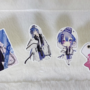 💙ステッカーセット 縹