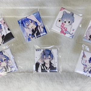 🌟スクエア缶バッジ7種セット
