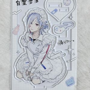 1人1点まで/泣き虫メイドのアクリルプレート