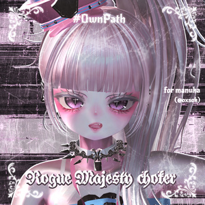 【10アバター対応】Rogue Majesty choker【MA対応】 缩略图 7