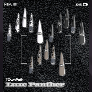 【11アバター対応】Luxe Panther long nail【MA対応】 缩略图 3