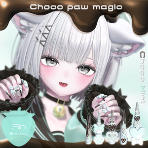 ✨18アバター対応🍫Choco paw magic long nail🩷【MA対応】 缩略图 19