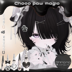 ✨18アバター対応🍫Choco paw magic long nail🩷【MA対応】 缩略图 23