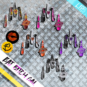 【12アバター対応】Bat Bitch GAL long Nail【MA対応】 缩略图 2