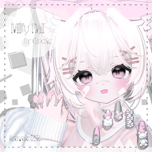 【12アバター対応】Milfyちゃんmotif Nail【MA対応】 缩略图 8