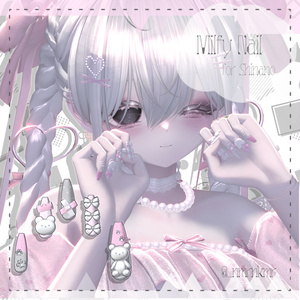 【12アバター対応】Milfyちゃんmotif Nail【MA対応】 缩略图 6