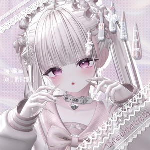 【18アバター対応】Tulle Pas de Chat Long Nail【MA対応】 缩略图 3