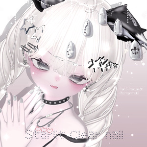 19アバター対応🌟Starlit Clear Short Nail【MA対応】 缩略图 5