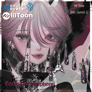18アバター対応🎸✨Rockstar Symphony Long Nail【MA対応】 缩略图 7