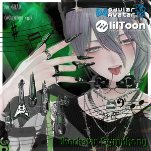 18アバター対応🎸✨Rockstar Symphony Long Nail【MA対応】 缩略图 10