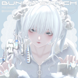 22アバター対応🐰Bunny Stitches Long Nail【MA対応】 缩略图 6