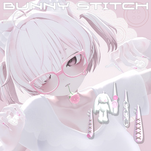 22アバター対応🐰Bunny Stitches Long Nail【MA対応】 缩略图 4