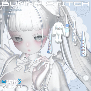 22アバター対応🐰Bunny Stitches Long Nail【MA対応】 缩略图 7