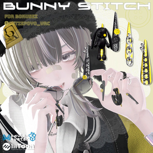 22アバター対応🐰Bunny Stitches Long Nail【MA対応】 缩略图 15