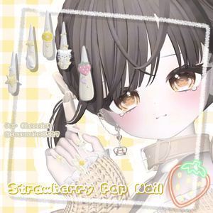 11アバター対応🍓Strawberry Pop Long Nail😸【MA対応】 缩略图 6