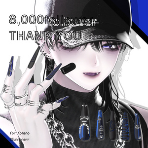 26アバター対応🌟☻#OwnPath 8000人大感謝Nail【MA対応】 缩略图 13