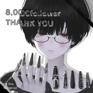 26アバター対応🌟☻#OwnPath 8000人大感謝Nail【MA対応】 缩略图 8