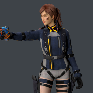  Lucy [3D model] game Character