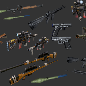Super Weapons PBR Collection