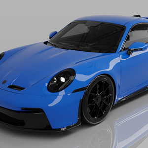 Porsche 911 GT3 Style Blue Sports