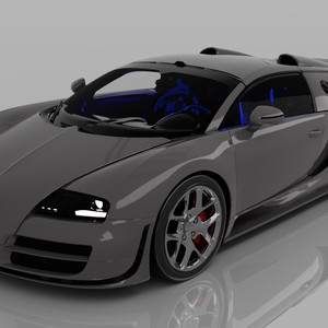 Bugatti Veyron Style Hypercar