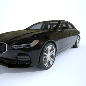 Volvo S90 High-Poly Pbr Car With Full Interior