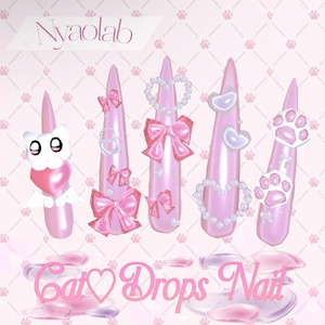 【MA対応】Cat♡Drops Nail~ちゅるん肉球ネイル