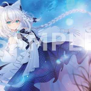 プレイマット：白上フブキ5 - u-sleeve - BOOTH