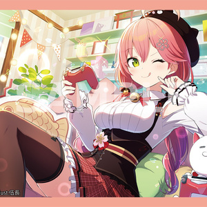 さくらみこ プレイマット - sidereal - BOOTH