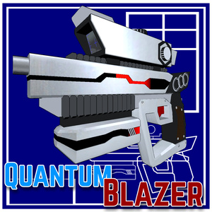 【VRChat向け】オリジナル銃器　Quantum blazer