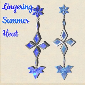 ❄アイスピアス❄　❄Lingering Summer Heat❄　