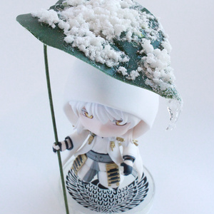葉っぱの傘 雪Ver（オビツ11＆ねんどろいど用）