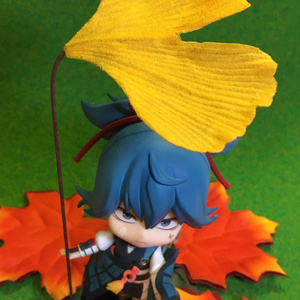 葉っぱの傘 秋Ver イチョウ（オビツ11＆ねんどろいど用）