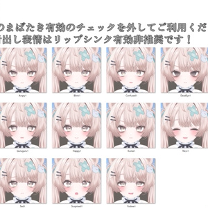 【ミルフィ/Milfy専用】動く！2.0 ミルフィちゃん表情セット 缩略图 17