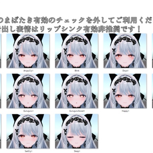 【カザリス/Cazalis専用】動く！カザリスちゃん表情セット 缩略图 10
