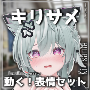 SALE!【キリサメ/Kirisame専用】動く！キリサメくん表情セット 缩略图 6