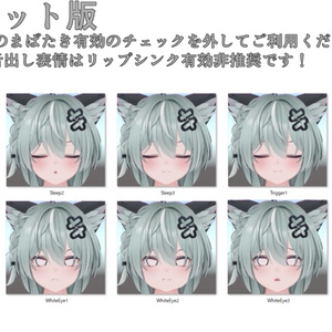 SALE!【キリサメ/Kirisame専用】動く！キリサメくん表情セット 缩略图 13
