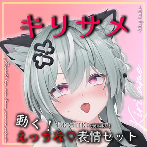 SALE!【キリサメ/Kirisame専用】動く！えっちな♡キリサメくん表情セット 缩略图 3