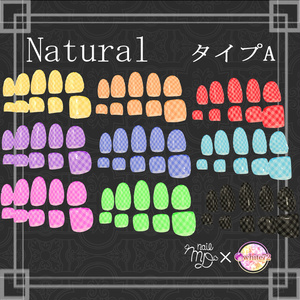 MDollnail用　ネイルテクスチャ78枚＆つよつよネイルマテリアル　Naturalのみ　#white72 缩略图 6
