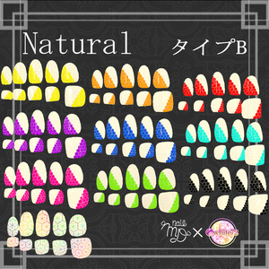 MDollnail用　ネイルテクスチャ78枚＆つよつよネイルマテリアル　Naturalのみ　#white72 缩略图 12
