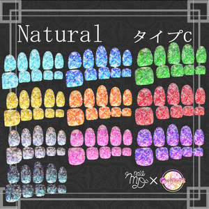 MDollnail用　ネイルテクスチャ78枚＆つよつよネイルマテリアル　Naturalのみ　#white72 缩略图 4