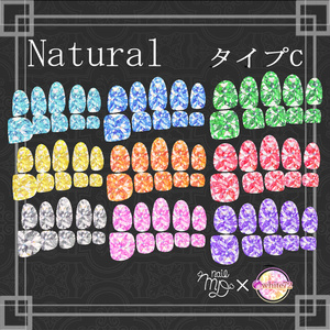 MDollnail用　ネイルテクスチャ78枚＆つよつよネイルマテリアル　Naturalのみ　#white72 缩略图 3