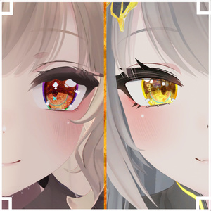 神聖な瞳テクスチャver1.0(eye texture)　52アバター対応 #white72 缩略图 19