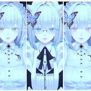 神聖な瞳テクスチャver1.0(eye texture)　52アバター対応 #white72 缩略图 3