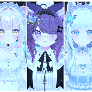 神聖な瞳テクスチャver1.0(eye texture)　52アバター対応 #white72 缩略图 29