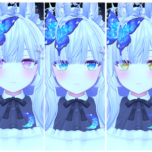 神聖な瞳テクスチャver1.0(eye texture)　52アバター対応 #white72 缩略图 5