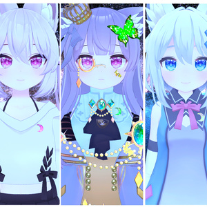 神聖な瞳テクスチャver1.0(eye texture)　52アバター対応 #white72 缩略图 28