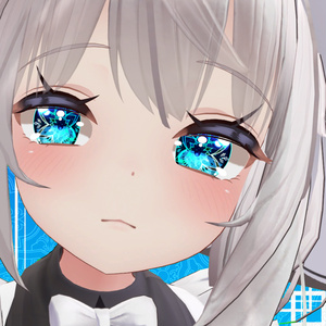 神聖な瞳テクスチャver1.0(eye texture)　52アバター対応 #white72 缩略图 27