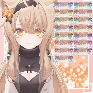 神聖な瞳ver2.0マテリアル　eyetexture　15枚　17アバター対応　#white72 缩略图 16